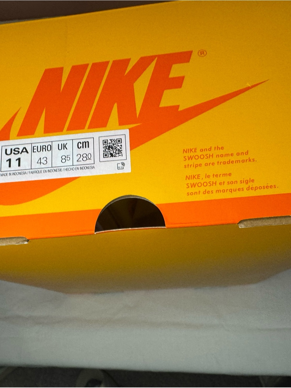 Nike Air Jordan 1 ZM Air CMFT 2 high top Yellow and Tan Suede Sneakers - Picture 8 of 12